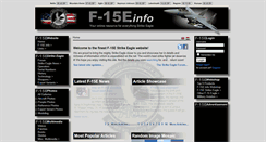 Desktop Screenshot of f-15e.info