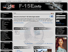 Tablet Screenshot of f-15e.info